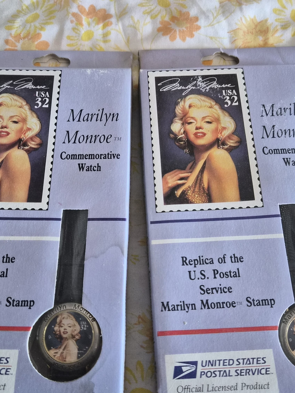 Marilyn Monroe Commemorative Watch - Lavender Box